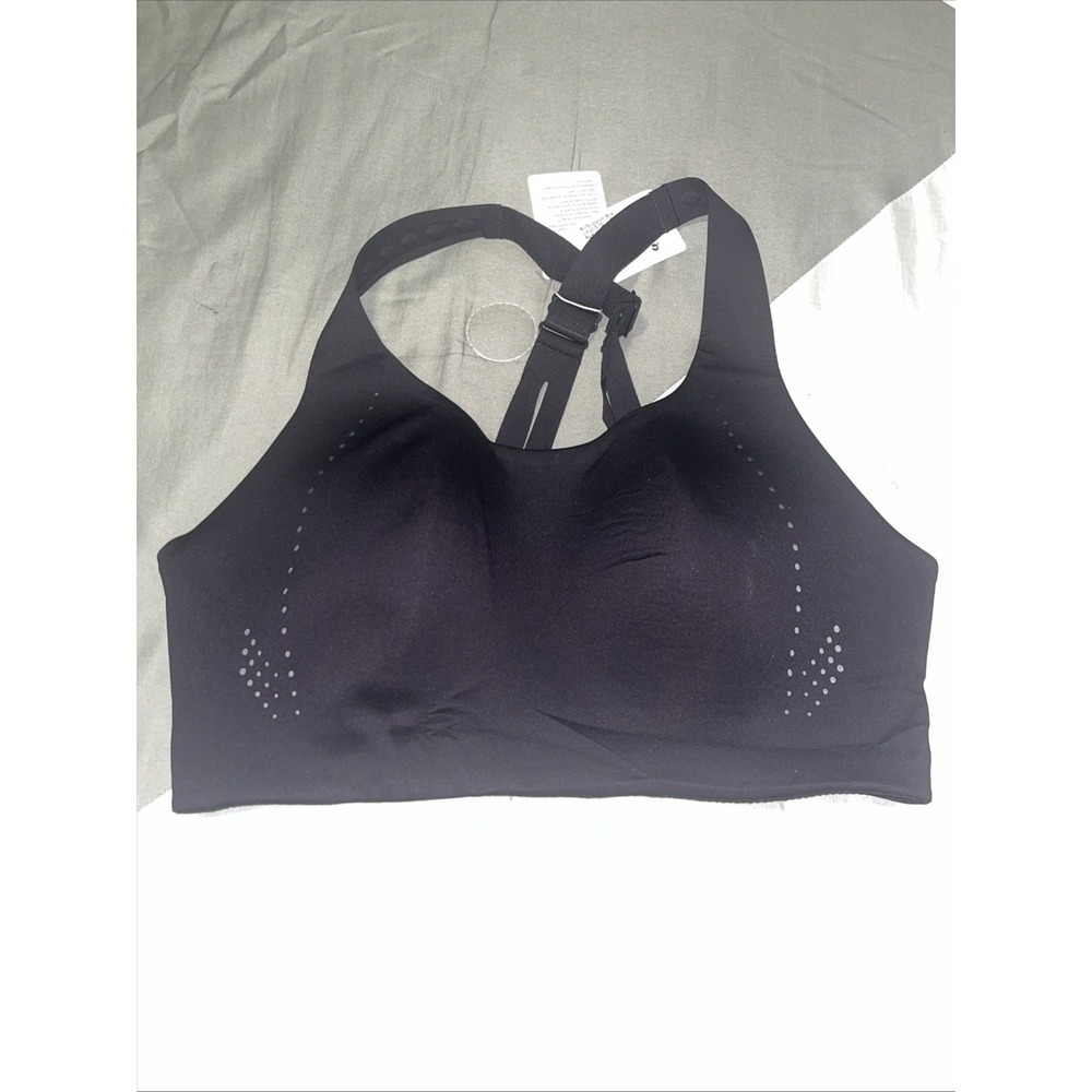 NWT Lululemon AirSupport Bra Size 34DD Black/Asphalt Grey (High Support)